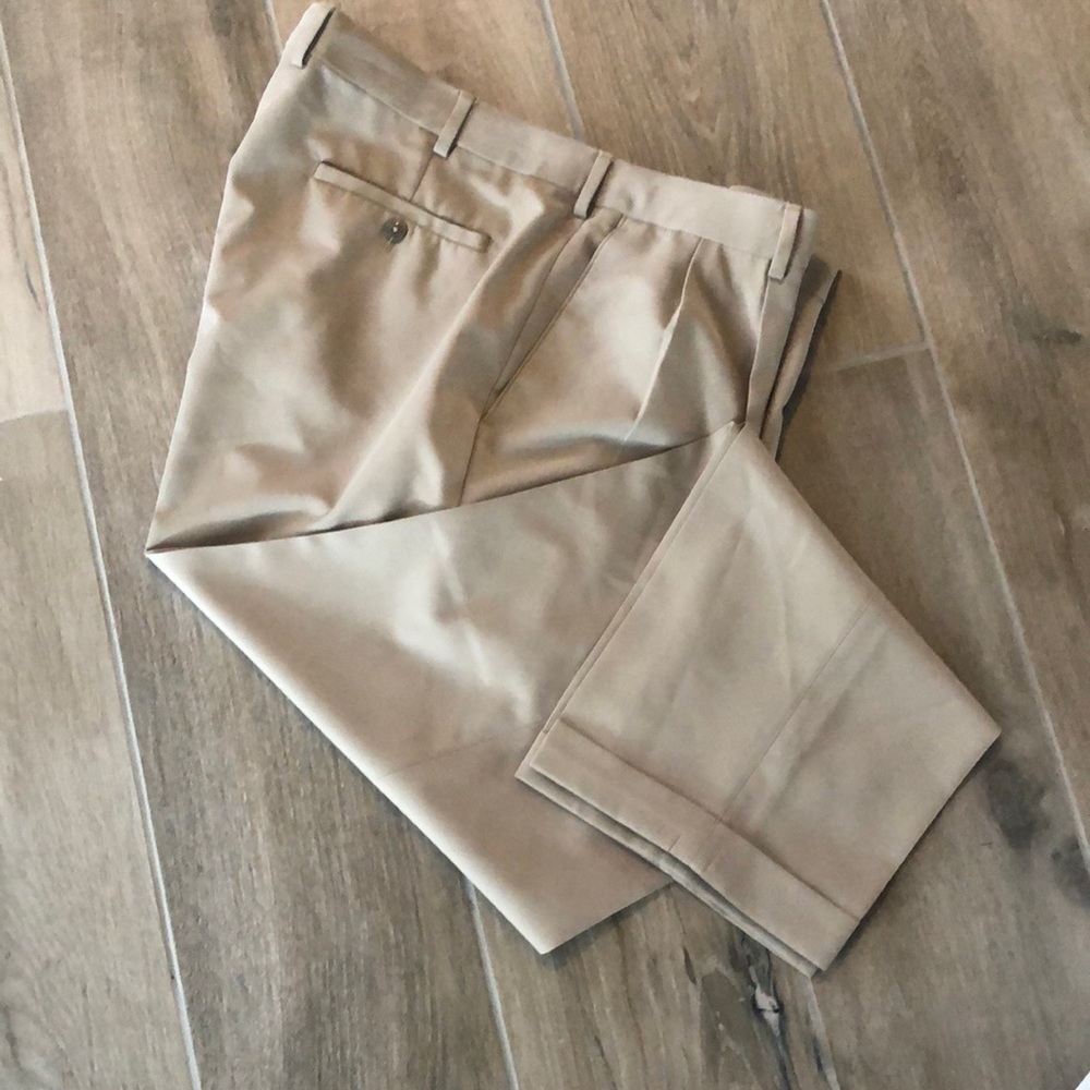 Mens Khaki Golf/Dress Slacks (42x32)